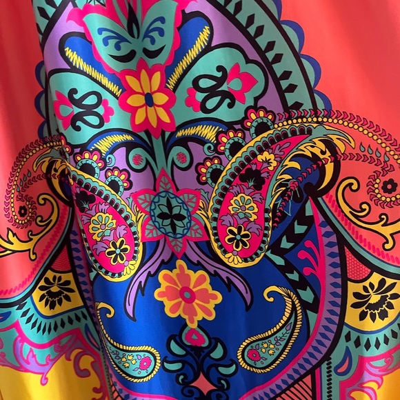 NWOT perfect condition Flying Tomato Boho Maxi Dress Size M - Picture 2 of 5